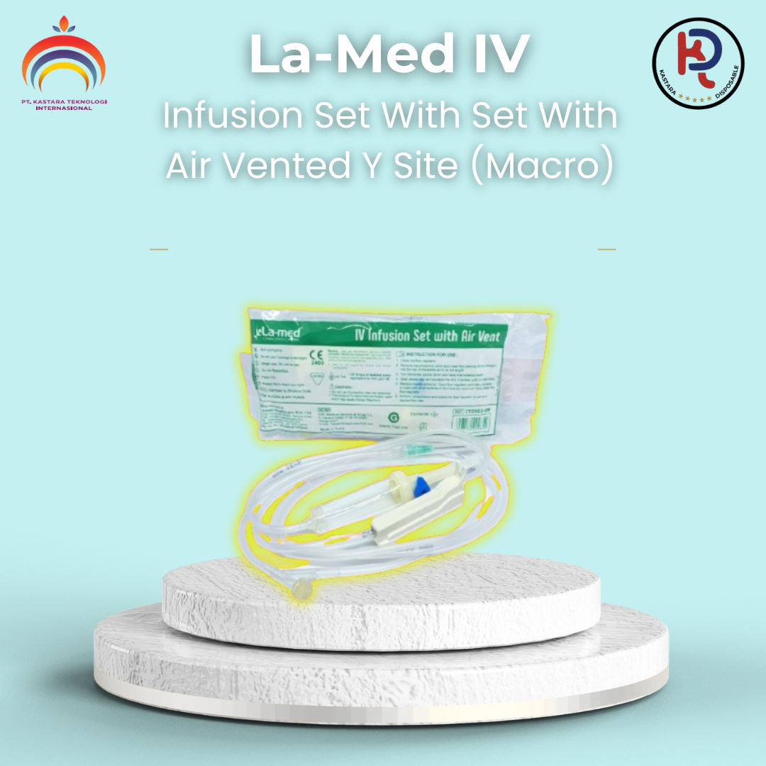 La-Med IV Infusion Set With Air Vented Site (Macro)