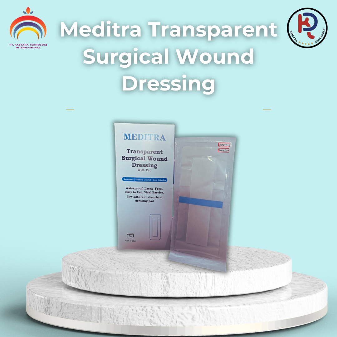 Meditra Transparent Surgical Wound Dressing